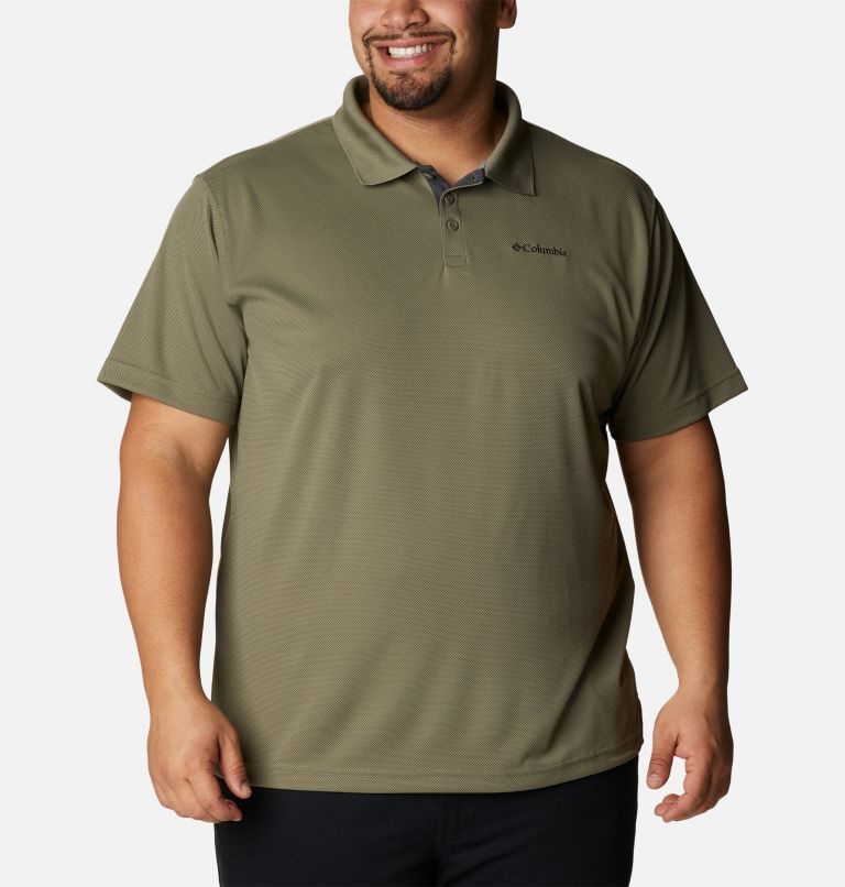 Tricouri Polo Columbia Utilizer Barbati Masline Verzi | Plus Size MVSM198Z0